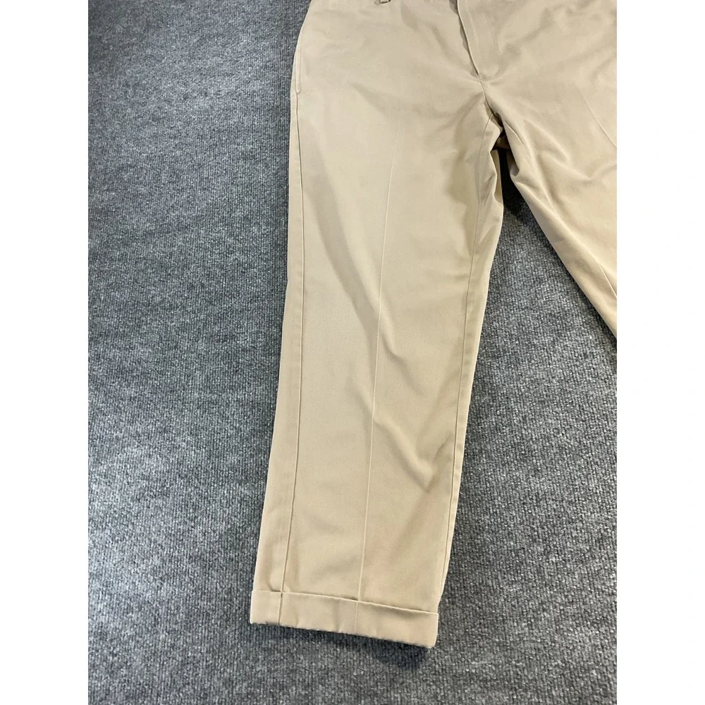 Orvis Trim Fit Chino Pants Men's 40x30 Khaki Beige Business Casual Golf Preppy C